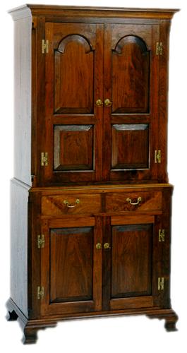 Southern Chippendale Linen Cupboard